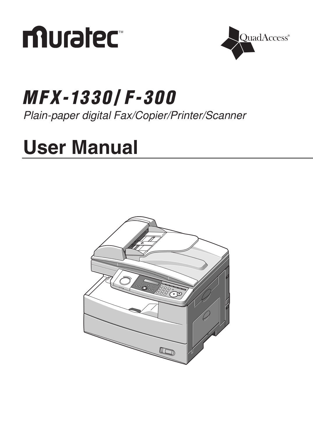 Download free pdf for Muratec F-85 Fax Machine manual